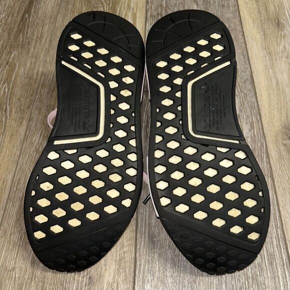 Adidas NMD R1 Boost Women's US Size 8 Clear Pink Running Sneaker Shoes B37648 - Picture 11 of 12